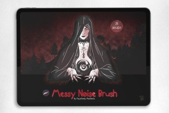 Download Premium Grainy Brush Set for Procreate - Grain Collection