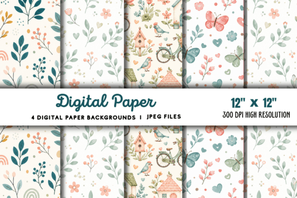 Download Digital Paper Pattern Background 25 - Premium Resources