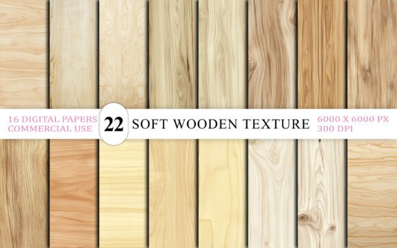 Download Minimal Light Wood Grain Digital Papers - Grain Collection